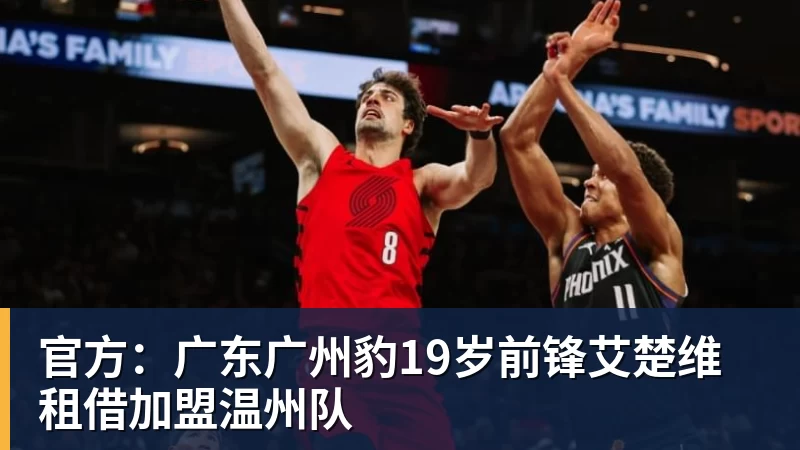 尊龙凯时官方：广东广州豹19岁前锋艾楚维租借加盟温州队